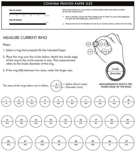 can you resize gucci rings|how to measure gucci ring size.